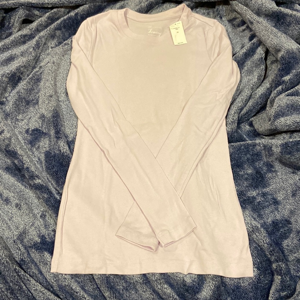 Gap, lavender long sleeve shirt